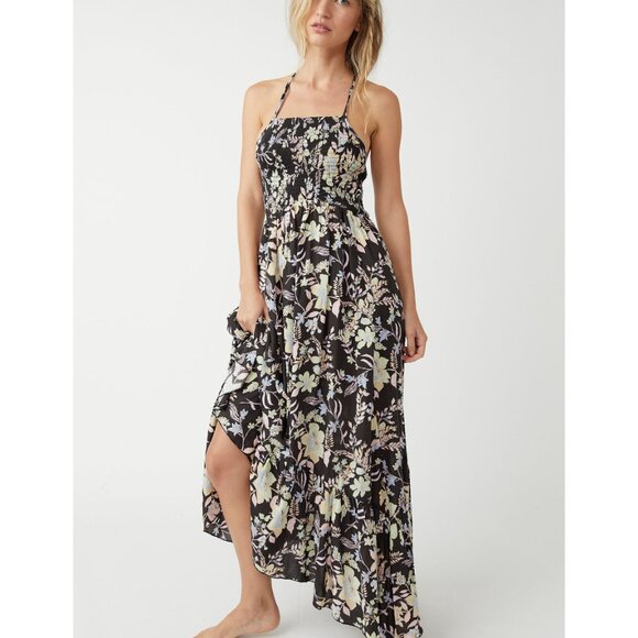 🎉LAST CHANCE🎉 FREE PEOPLE Heat Wave Printed Maxi / Midnight Combo - Picture 3 of 6